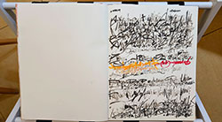 Walter Stach: Aus den Tagebüchern zu Calanchi, 2024