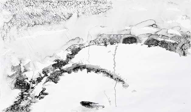 Walter Stach: Calanchi II, 2024