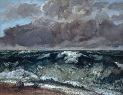 Gustave Courbet, Die Woge. 1869