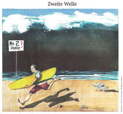 Wolfgang Ammer: Karikatur. 2020