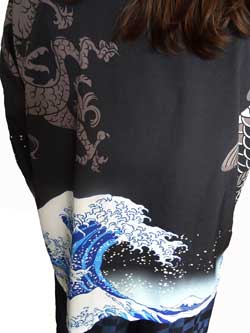 Walter Stach: Kimono / Rückseite. Foto, 2022