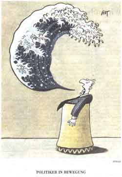 Peter Gut, Politiker in Bewegung