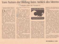 Vom Nutzen der Bildung …, DER STANDARD, 8. Jänner 2005