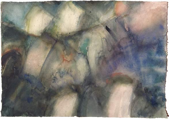Walter Stach: Aquarell. 1970