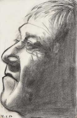 Elke Krystufek: Oskar Kokoschka. 1987