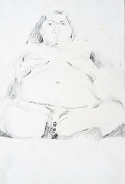 Walter Stach: Vorstudie zu "Lotte". 1969