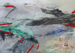 Walter Stach: Landschaft mit Namen I. 1984/2021