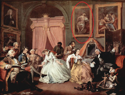 William Hogarth: Marriage à la Mode. The Toilette