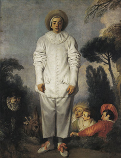 Antoine Watteau: Pierrot. 1718/19