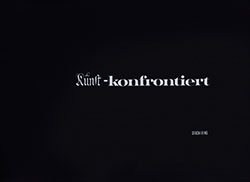  Walter Stach: Kunst – konfrontiert. Konzept, 1974/1975