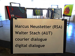 Marcus Neustetter / Walter Stach: The Dialogue Exhibition. 2017