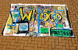 public viewing - public painting – Bilderübergabe in Masibambane / im Masibambane College, 2008