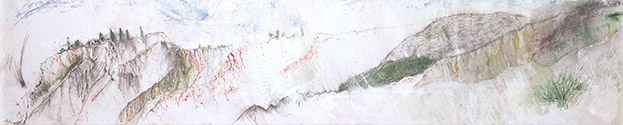 Walter Stach: Calanchi_c, 2024/2025