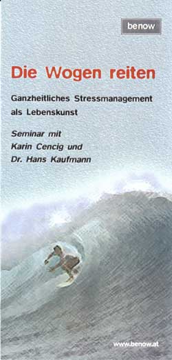 Die Wogen reiten. Stressmanagement-Seminar, Wien 2002