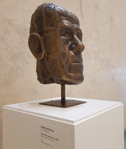 Alfred Hrdlicka: Porträtbüste Oskar Kokoschka. 1963