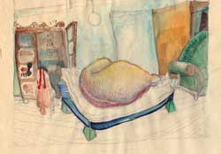 Walter Stach: Study on "Lotte". 1969