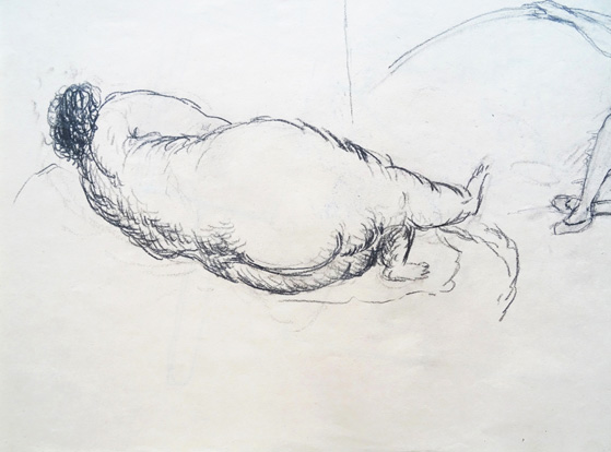 Walter Stach, Lotte (Study). 1969