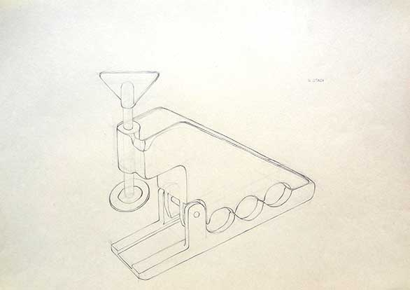 Walter Stach, Naturstudie, um 1962