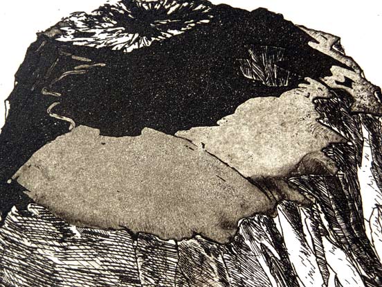 Walter Stach, Die Symplegaden, Detail. Around 1985