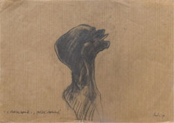 Walter Stach: F. X. Messerschmidt „Second Beak Head“. Ca. 1969