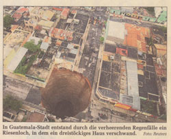 In Guatemala-Stadt...