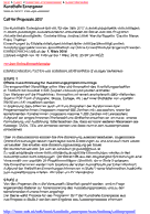 Call for Proposals Kunsthalle Exnergasse für 2016