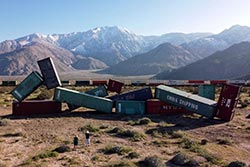 Matt Johnson, Sleeping Figure, Coachella Valley Music and Arts Festival Indio, California 2023